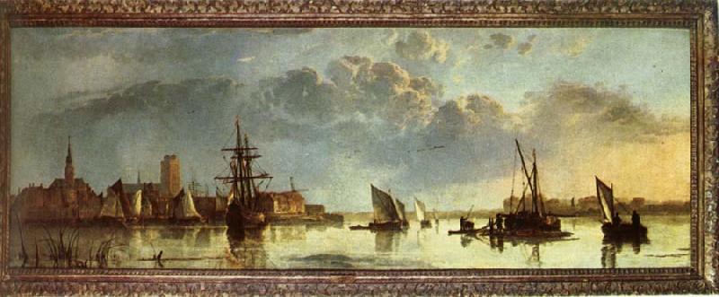 Aelbert Cuyp View on the Maas at Dordrecht France oil painting art
